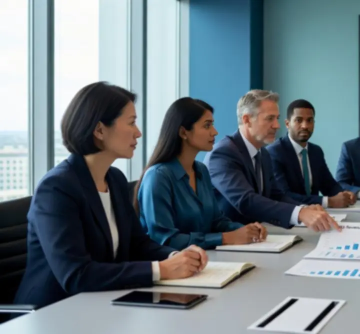 FEC VENTURES LTD leadership team in a strategic meeting